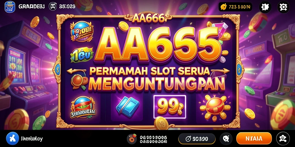 Tampilan gameplay menarik dan seru dari AA666.