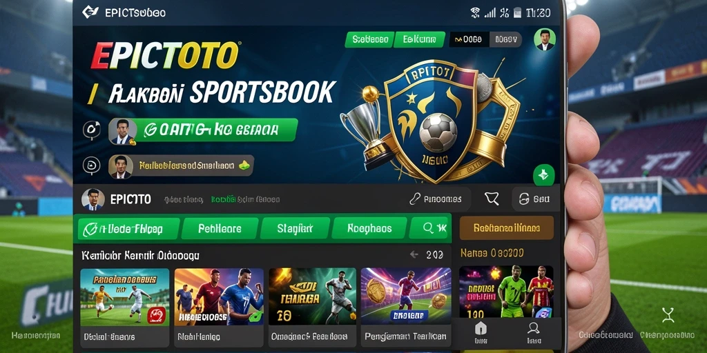 Tampilan gameplay menarik di EPICTOTO dengan berbagai pilihan taruhan olahraga.
