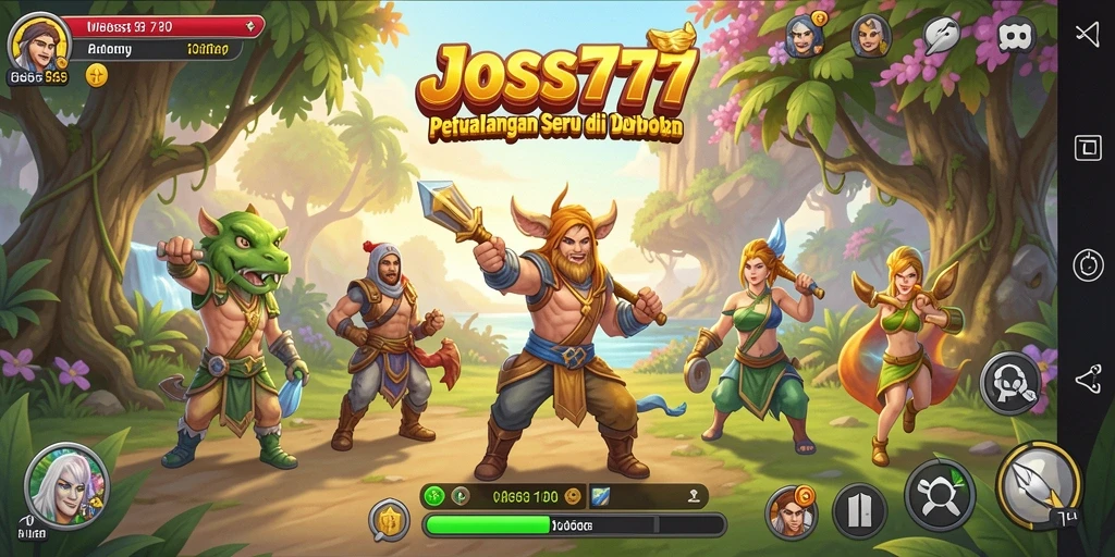 Tampilan gameplay JOSS777 yang menarik dan imersif di dunia terbuka.