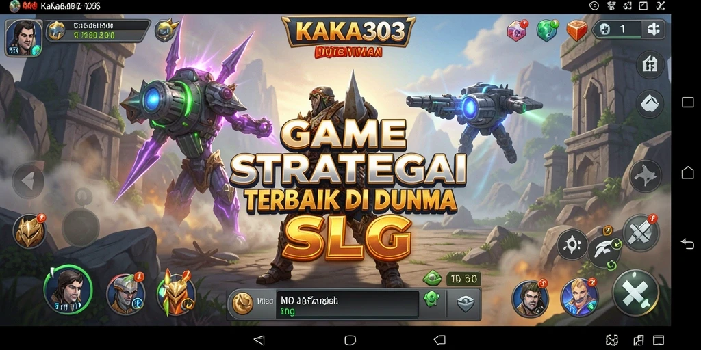 Screenshot gameplay KAKA303 yang menunjukkan aksi pertempuran strategis.