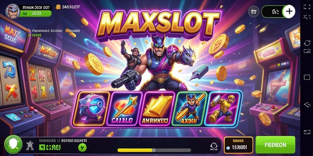 Tampilan gameplay MAXSLOT yang penuh aksi dan hiburan.