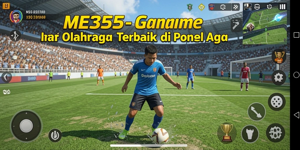 Gameplay seru dengan berbagai mode olahraga yang menarik.