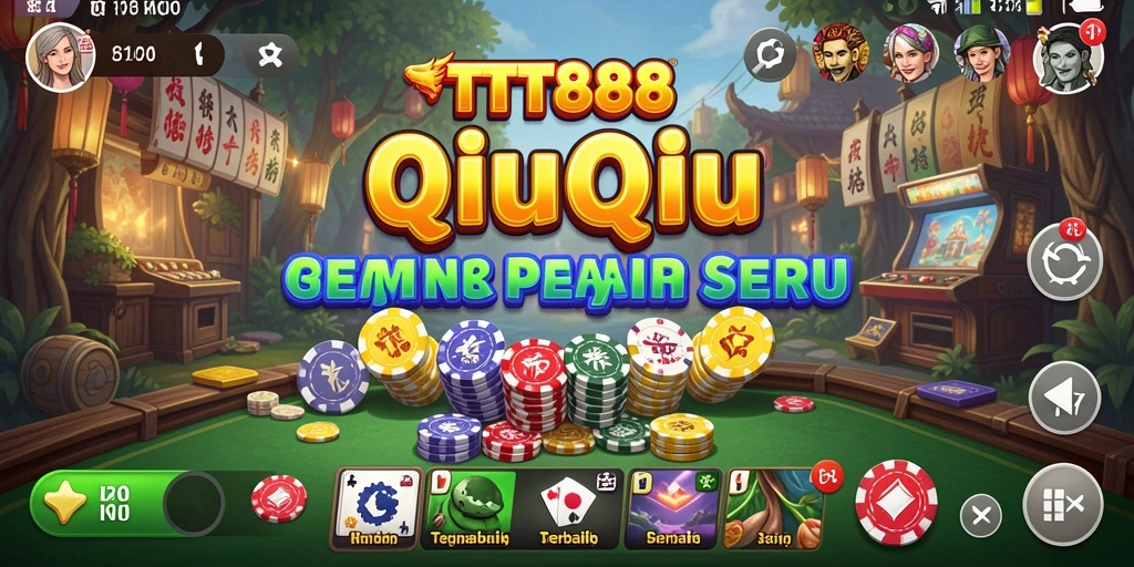 Gameplay menarik TTT888 menunjukkan aksi seru QiuQiu.
